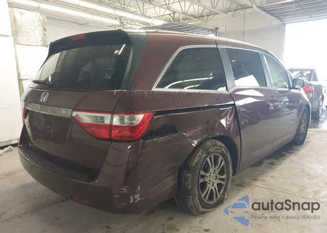 2012 Honda Odyssey Ex-L z USA, uszkodzony, nr VIN 5FNRL5H64CB126422